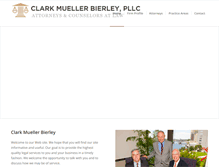 Tablet Screenshot of clarkmueller.com